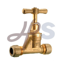 brass compression stop valve